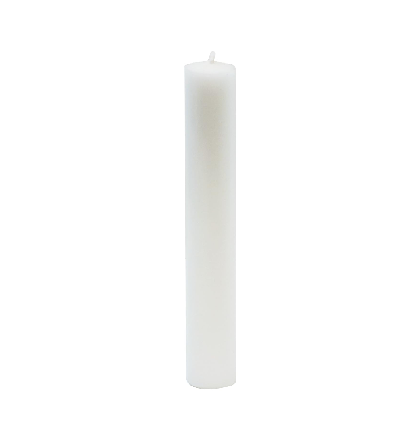 Cereria Di Giorgio - Candela Cilindrica - Diametro 8 cm Altezza 60 cm - Colore Bianco Cloud - Lunga durata