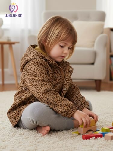 WELAKEN Fleece lined Jackets with Water-Resistance Frabic for Kid's & Toddler II Girl's Rain Jacket & coats2