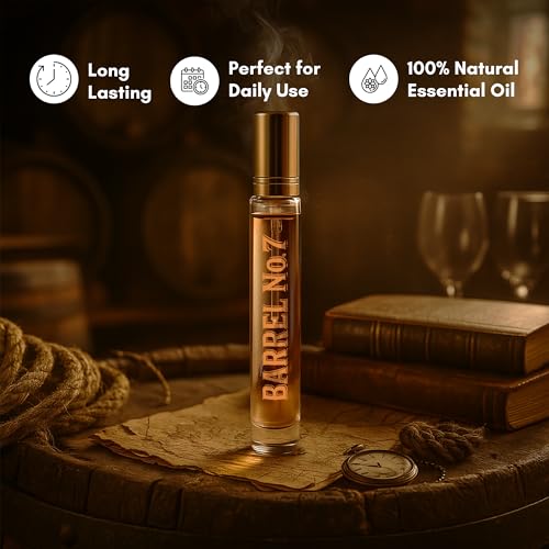 Image of PARADYSE PERFUME Barrel No. 7 Men's Eau de Parfum Smoky Vanilla 10 ml