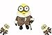 PELUCHE bOB mINION xXL 60 cM dE mOI, mOCHE eT mÉCHANT 2 iCE vILLAGE dESPICABLE mE 2 pELUCHE