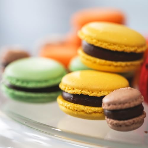 BAM Dessert-Mischungen, schnelle und einfache Zubereitung, Backen für Zuhause und Profi, reichhaltiger Geschmack (Französischer Macaron-Mix, 250 g)