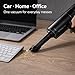 Mottinhill Handheld Vacuum Cordless with 13KPa High Power Suction, Portable Hand Vacuum for Car & Home, 3-Speed Control, USB-C Rechargeable Mini Vacuum Cleaner, Washable HEPA Filter, 30-Min Runtime