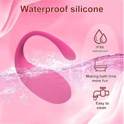 Bluetooth Vibrating Massager Unisex App Control Adjustable Settings Waterproof sr04