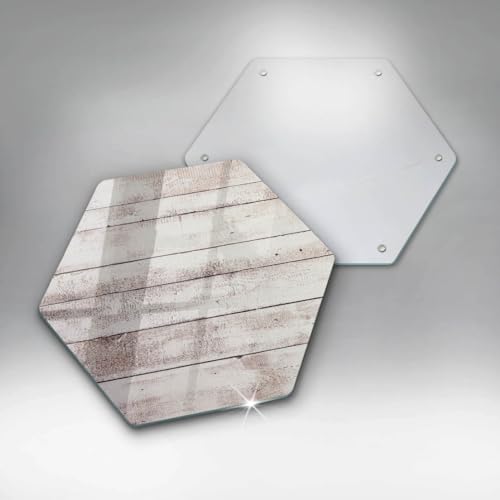 Plaque induction protection 40cm Wallfluent motif bois - 6