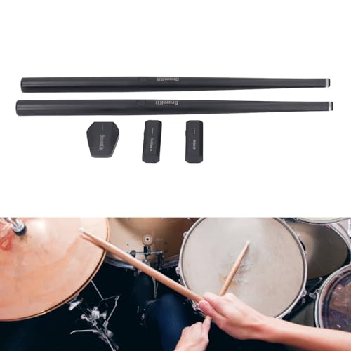 Electric Air Drum Set,Portable Metal Drum Instrument Electric Virtual Air Drum Kit With Drumsticksair Drumsticks For Adults For Adults Beginners