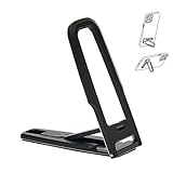 Ultra-Thin Phone Kickstand, Foldable & Adjustable Mini Cell Phone Holder，tablet stand，Invisible Holder for Back of Phone, Multi-Angle Cell Phone Metal Kickstand Desk Stand Holder Stick on Back