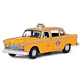 per a11 1981 new york city taxi diecast car metallo in lega modello di auto giocattoli 1 18 mini modello veicolo(b)