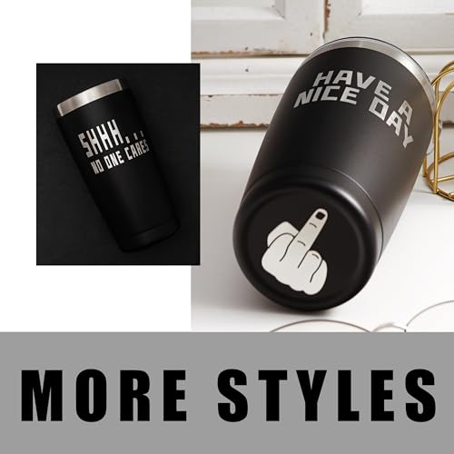 ARIABLE Tears Of My Enemies – Best Gifts for Men, Him, Dad, Husband, Son, Boyfriend, Coworker, Boss – Perfect Sarcastic Birthday – Military Gift for Veterans – 20 Oz Engraved Tumbler, Black