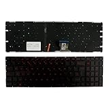 Power4Laptops Royaume-Uni Rétro-éclairé Noir Clavier pour Ordinateur Portable (PC) de Remplacement Compatible avec ASUS GL502VM-FY039T