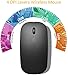 immagine 2Cocoda Mouse Wireless, Mouse Gaming Silenzioso Ricaricabile con Ricevitore Bluetooth USB, Adattatore di Tipo C, 4 Livelli DPI Regolabili, Mouse Bluetooth per Laptop, PC, Mac, MacBook PRO, iPad