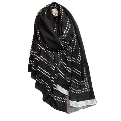 Premium Imported Stole/Scarf/Hijab for Women Oversized Soft Lightweight Wrap for All Seasons (Womens-Scarf-26)-image-42