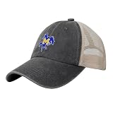 Oicvrct Mcneese State University Adjustable Cowboy Mesh Baseball Cap Hat Black
