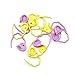 Clover Quick Locking Stitch Markers - Large 12/Pkg