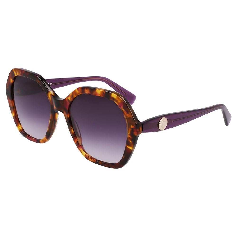 Longchamp LO759S Purple havana/purple 54/18/140 WOMAN Sunglasses