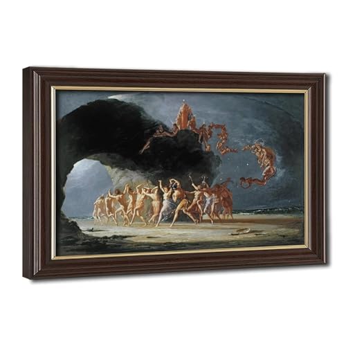 Richard Dadd Come Unto These Yellow Sands affiche artistique invitation au rêve