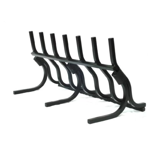 Model M-7 High Efficiency Smoke-Free Fireplace Grate 31" Wide, 15" Tall.