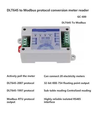 Module protocole DLT vers Modbus pour lecture de compteur