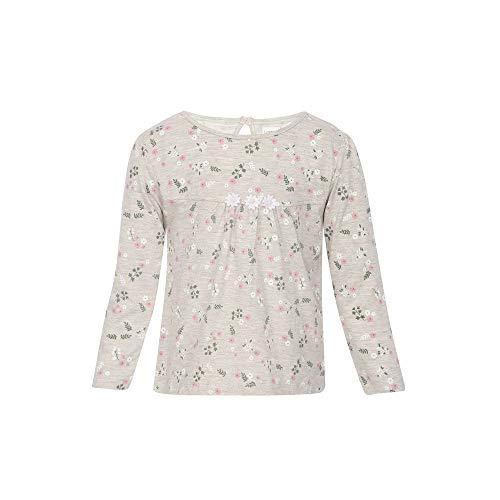 Image of Karrot by Shoppers Stop Girls Round Neck Floral Print Tee (205646221-P)