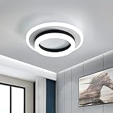 plafon led 24w sobreponer redondo ✍ Aspecto de moda: 20 cm de diámetro. El aspecto cremoso se ve simple y elegante. Excelente resistencia al polvo, fácil de limpiar la superficie.