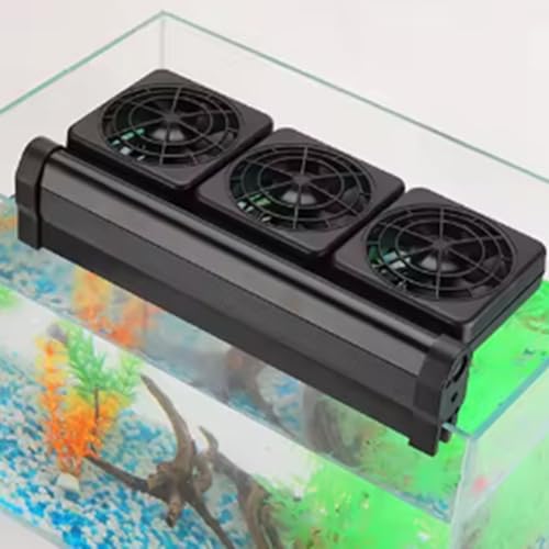 Ventilateur de refroidissement à 3 têtes pour dissipation de chaleur d'aquarium