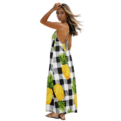 Robe d'été ample vichy parfait pour vos journées décontractées en terrasse