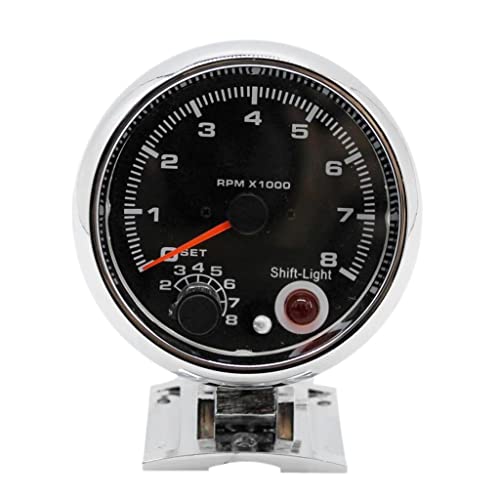 Kokiya Tacômetro Tacômetro de Carro 95mm 0-8000RPM 7
