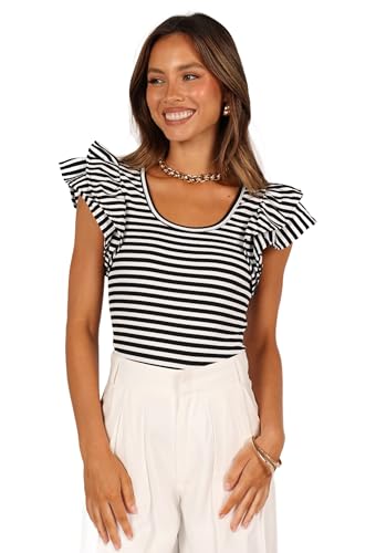 Petal & Pup Women's Martina Ribbed Top