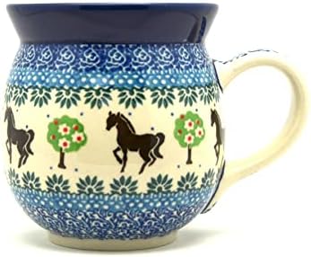 Polish Pottery Mug - 15 oz. Bubble - Mackintosh