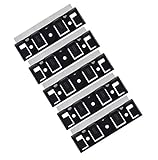 hygger Stainless Steel Replacement Magnetic Scraper Blades Razor for HG-815 Cleaner 5-Pack (Medium)