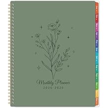 2026-2029 Planner - Monthly Planner 2026-2029, from July 2026 to June 2029, 8.5" x 11", 3 Years Calendar with Monthly Tabs and Back Pocket, Perfect for Organize
