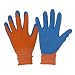 Produktbild HANDLANDY Gartenhandschuhe für Kinder von 5-6 J.A,Gummihandschuhe aus Schaumstoff,Arbeitshandschuhe für Mädchen und Jungen,Orange und Blau,2 Paar,gr 3
