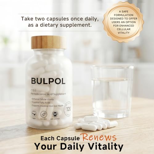 BULPOL Pentadecanoic Acid C15:0 Capsules