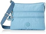 100% poliamida Kipling Alvar, Bandolera para Mujer, Niebla Azul, One Size