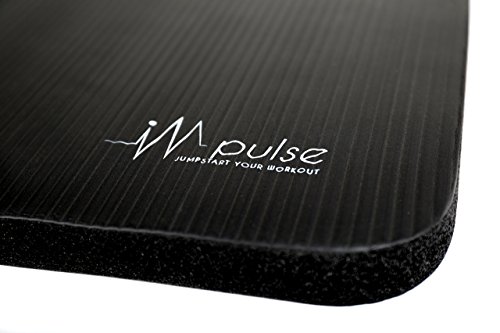 Impulse Fitness Knee Mat - Extra Thick And Soft 1" (25Mm) Pad Provides Cushion For Kneeling And Elbows | Great Portable Exercise Mat For Planks, Ab Rollers, Yoga #TOP5