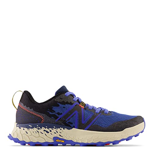 New Balance Fresh Foam X Hierro V7 masculino, Nb Azul Marinho/Preto/Lápis Brilhante, 41