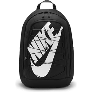 Nike Rucksack für Sport Freizeit Reise Schule Outdoor Backpack Hayward, Farbe:Schwarz, Artikel:-010 black