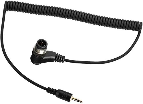 PHOLSY 2.5mm N8/DC0 Off Camera Remote Shutter Release Connecting Cord Cable Camera Connecting Plug for Nikon Fujifilm Kodak Cameras