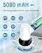 Electric Spin Scrubber Bathroom Scrubber - Cordless Shower Scrubber with Adjustable Handle, 2 Speeds, Bathroom Scrubber with 8 Replaceable Brush Heads, Power Scrubber for Bathroom Bathtub Cleaning