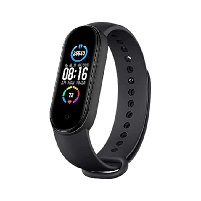 Image of Elevea { Limited This Hour with 15 Years Warranty ) Smart Fitness Band Heart Waterproof Monitor Sensor OLED Bluetooth Wristband (Multicolor)