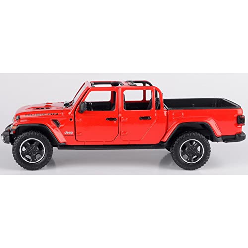 Motormax Toy 2021 Gladiator Rubicon Pickup Rojo 1:24 miniatura 2