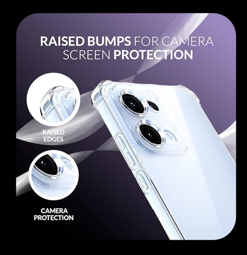 Image of ShieldTech Back Cover Case + Screen Protector for Oppo F31 5G | 360 Degree Protection | Transparent Mobile Phone Back Case Cover for Oppo F 31 / F31 5G | TPU Transparent Back Cover Case