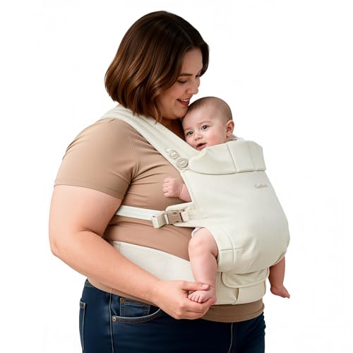 Tivellary Plus-Size Baby Carrier, Widened Shoulder & Extended Wai...