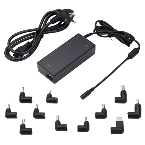Chargeur universel PC portable Ewent 90W avec 11 connecteurs interchangeables
