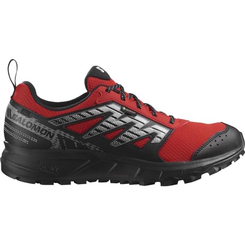Salomon Wander Gore-Tex, Zapatillas De Trail Running Hombre, Fiery Red Black White, 40 Eu Salomon Wander Gore-Tex, Zapatillas De Trail Running Hombre, Fiery Red Black White, 40 Eu