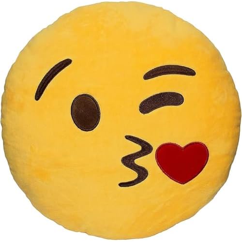 Vnnigmn Cuscino Emoji Carino Bambola Emoticon Decorativo Giocattolo Compleanno Regalo Cuscino Casa Decor