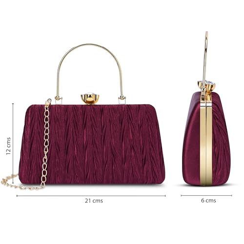 Image of Lavie Women's Tara Framed Clutch | Ladies Purse Handbag