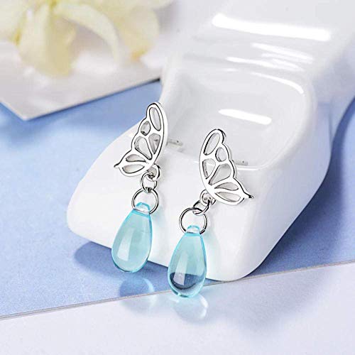 Boucles d'oreilles papillon en cristal le cadeau idéal - 2