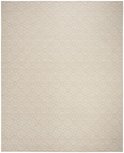 SAFAVIEH Vermont Collection Area Rug - 8' Square, Ivory, Handmade