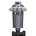 Orbit 56805 Precision Arc Gear Drive Sprinkler with Adjustable Knobs, Gray