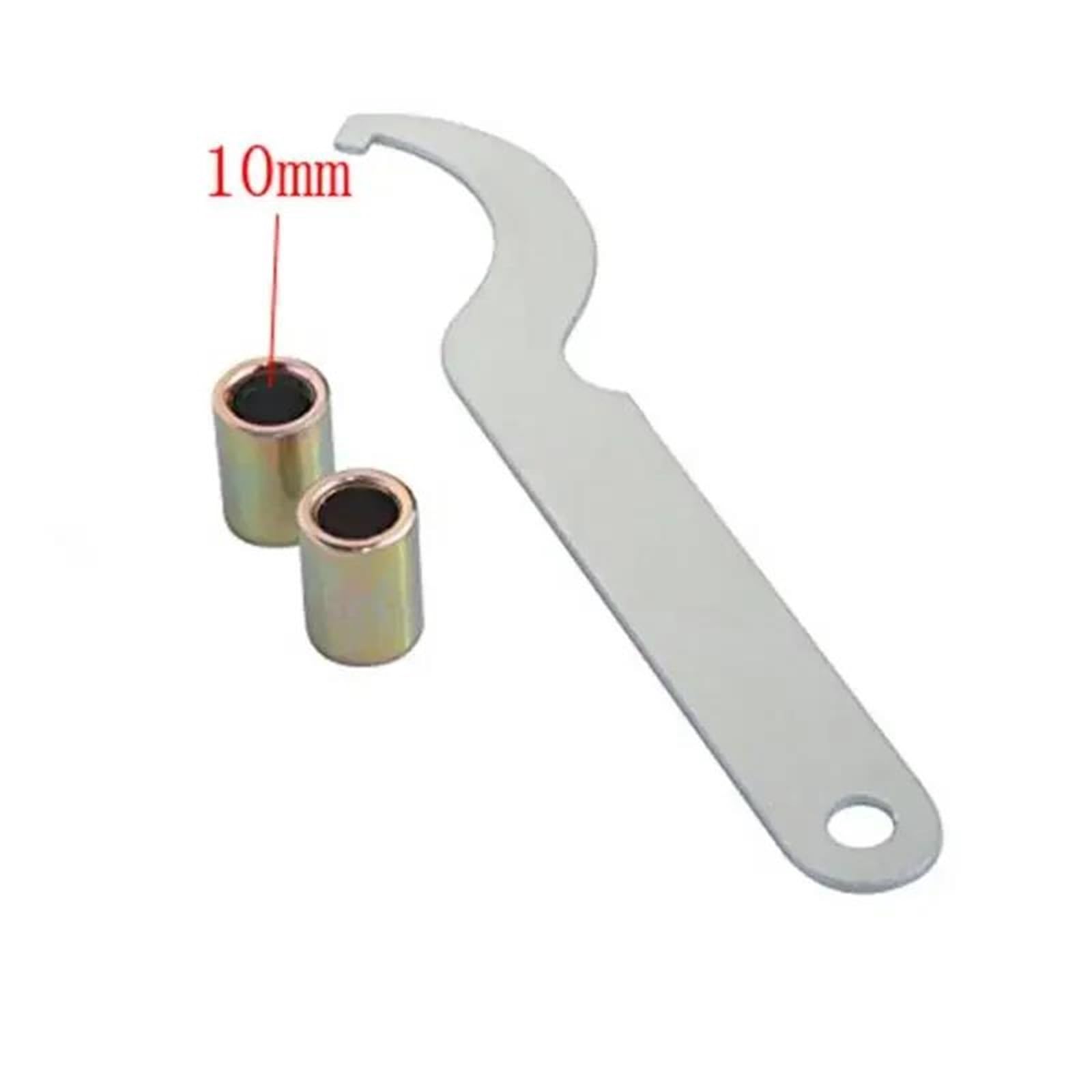 Verstellbar Bausatz Motorrad-Stoßdämpfer Für Quads 320/340/360 Mm Verstellbarer Luftfederdämpfer Hinten, Inklusive Schraubenschlüssel Motorrad Stoßdämpfers Hinten(320 mm)